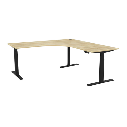 Corner Sit Stand Desk - Ergonomic Sit Stand Desks - Rose Office Furniture