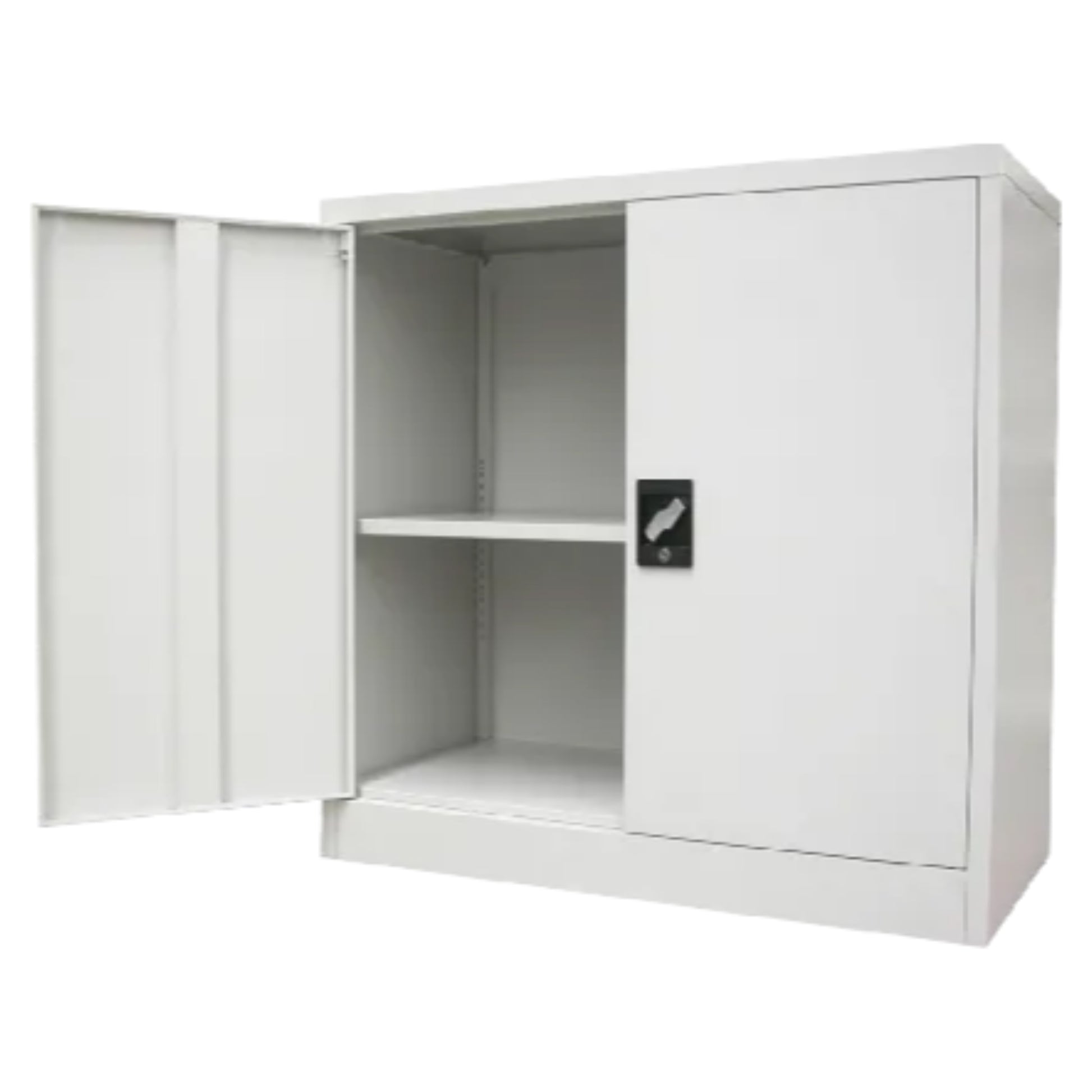 Rose Counter High Metal Storage Cabinet