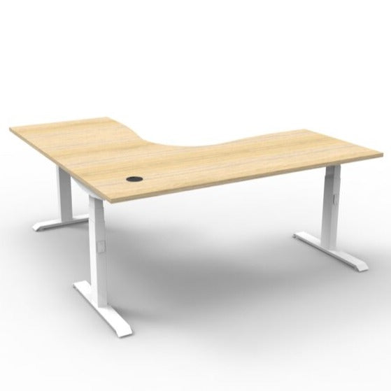 Corner Sit Stand Desk