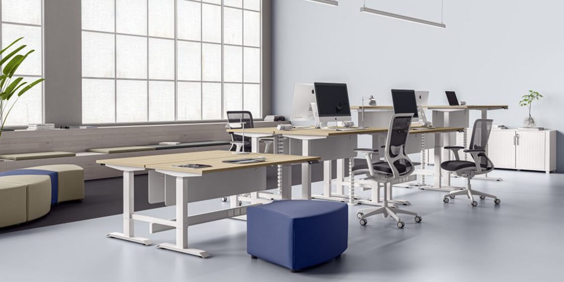 Correct height for office desk hot sale