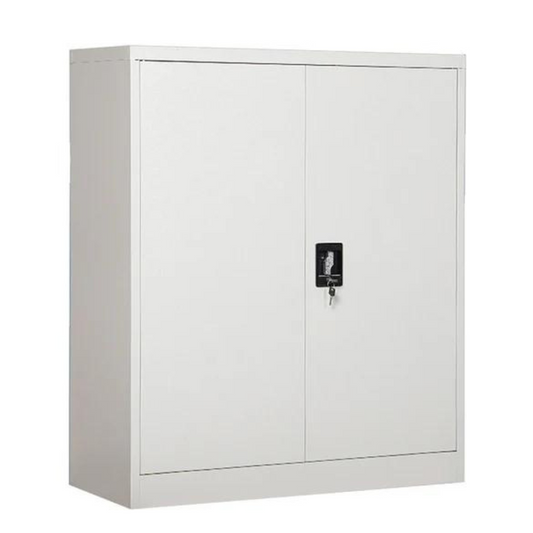 Rose Counter High Metal Storage Cabinet