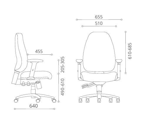 Hawk Managerial Chair