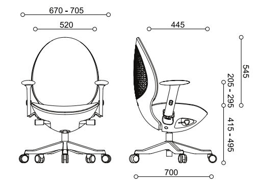 Egg Task Chair