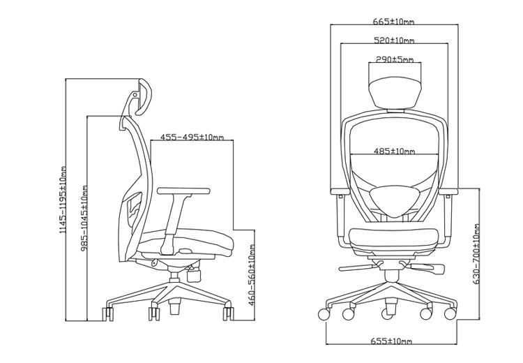 Josh Deluxe Task Chair